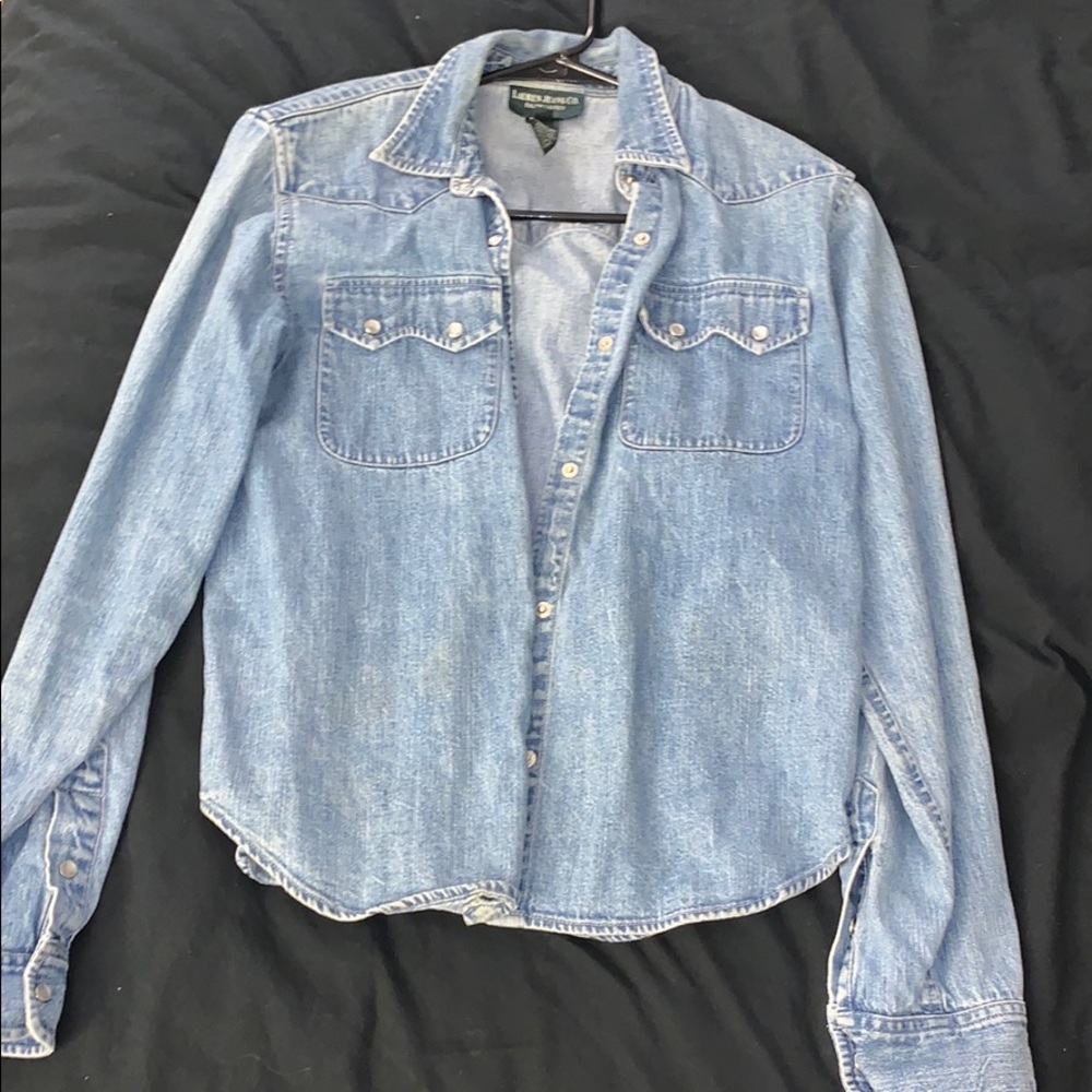 Ralph Lauren denim button down